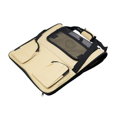 Pet Handbag Carrier — Stylish Tote for Cats & Small Dogs | Beige