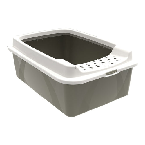 Rotho My Pet Bonnie Eco Cat Litter Box — 56 × 40 cm, Sustainable Plastic