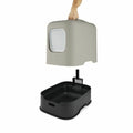 Rotho My Pet Capuccino Enclosed Cat Litter Box — Premium Hooded Design