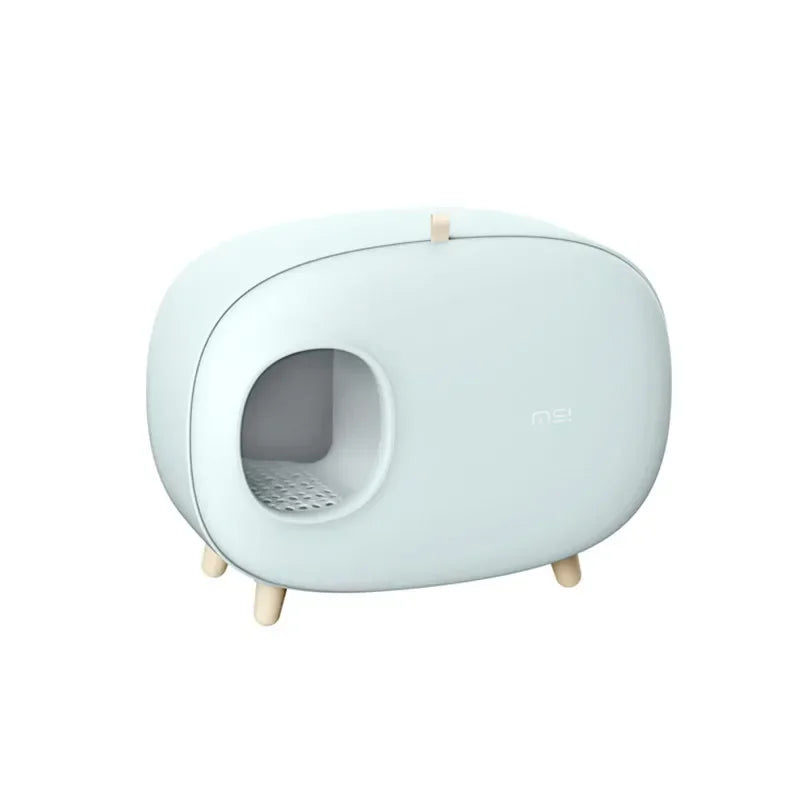 Mochi Fully Enclosed Cat Litter Box — 5 Colours