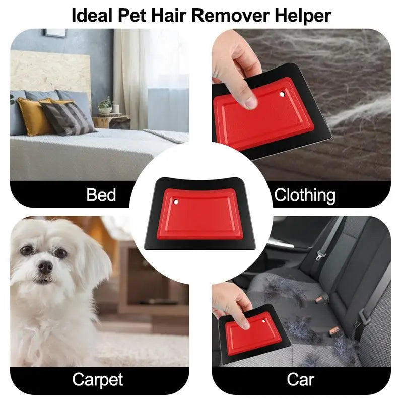 Mini Pet Hair Detailer Brush — Removes Pet Hair from Cars, Sofas & Carpets