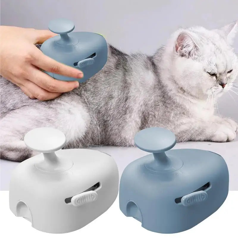Steam Grooming Brush for Cats & Dogs — USB-C Rechargeable