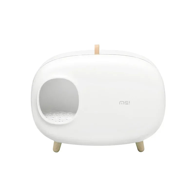 Mochi Fully Enclosed Cat Litter Box — 5 Colours