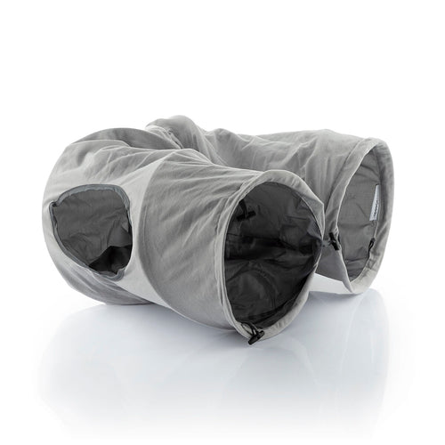 Collapsible Cat Tunnel Toy — 114 cm, 2 Observation Windows, Indoor & Outdoor