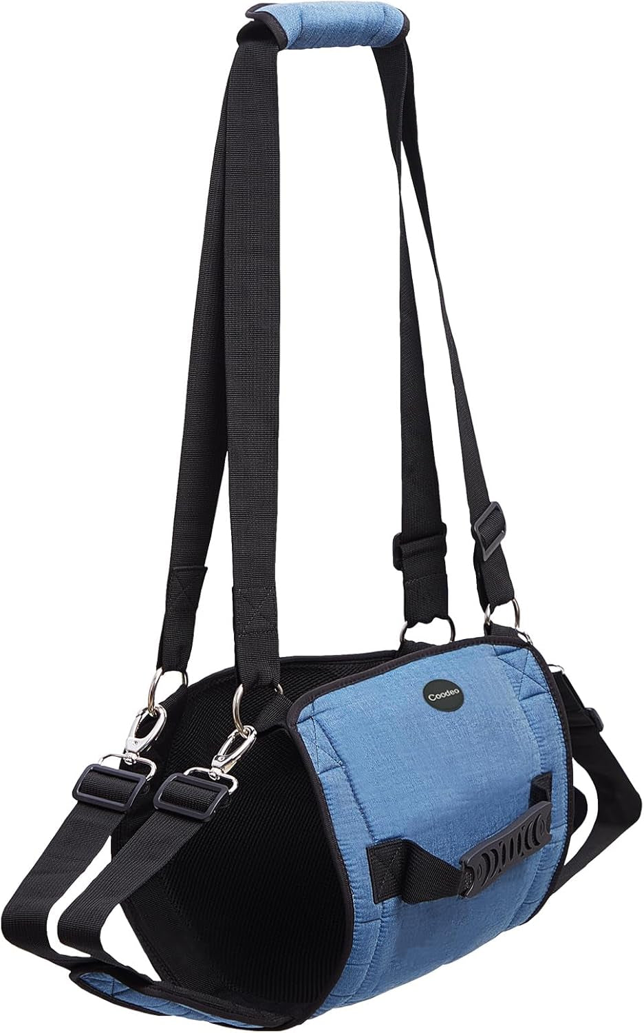 Carry Sling, Emergency Backpack Pet Legs Support & Rehabilitation Lift Harness for Nail Trimming, Carrier for Senior Dogs with Joint Injuries, Arthritis, up and down Stairs(Xxl, Blue)