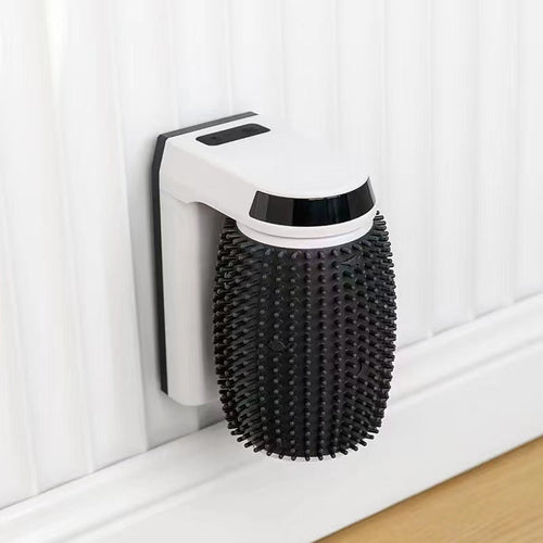 Automatic Cat Self-Groomer Corner Brush — USB Rechargeable Wall-Mount